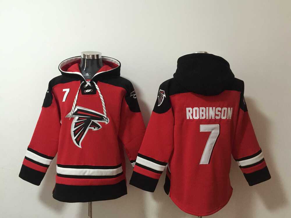 Men's Atlanta Falcons #7 Bijan Robinson Red Ageless Must-Have Lace-Up Pullover Hoodie,We sell and wholesale Men's Atlanta Falcons #7 Bijan Robinson Red Ageless Must-Have Lace-Up Pullover Hoodie on line form chian!